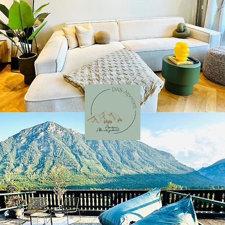 Das Alpenzeit Appartement Mit Just Private Terrasse (Adults Only) บาดเอาส์ซี ภายนอก รูปภาพ