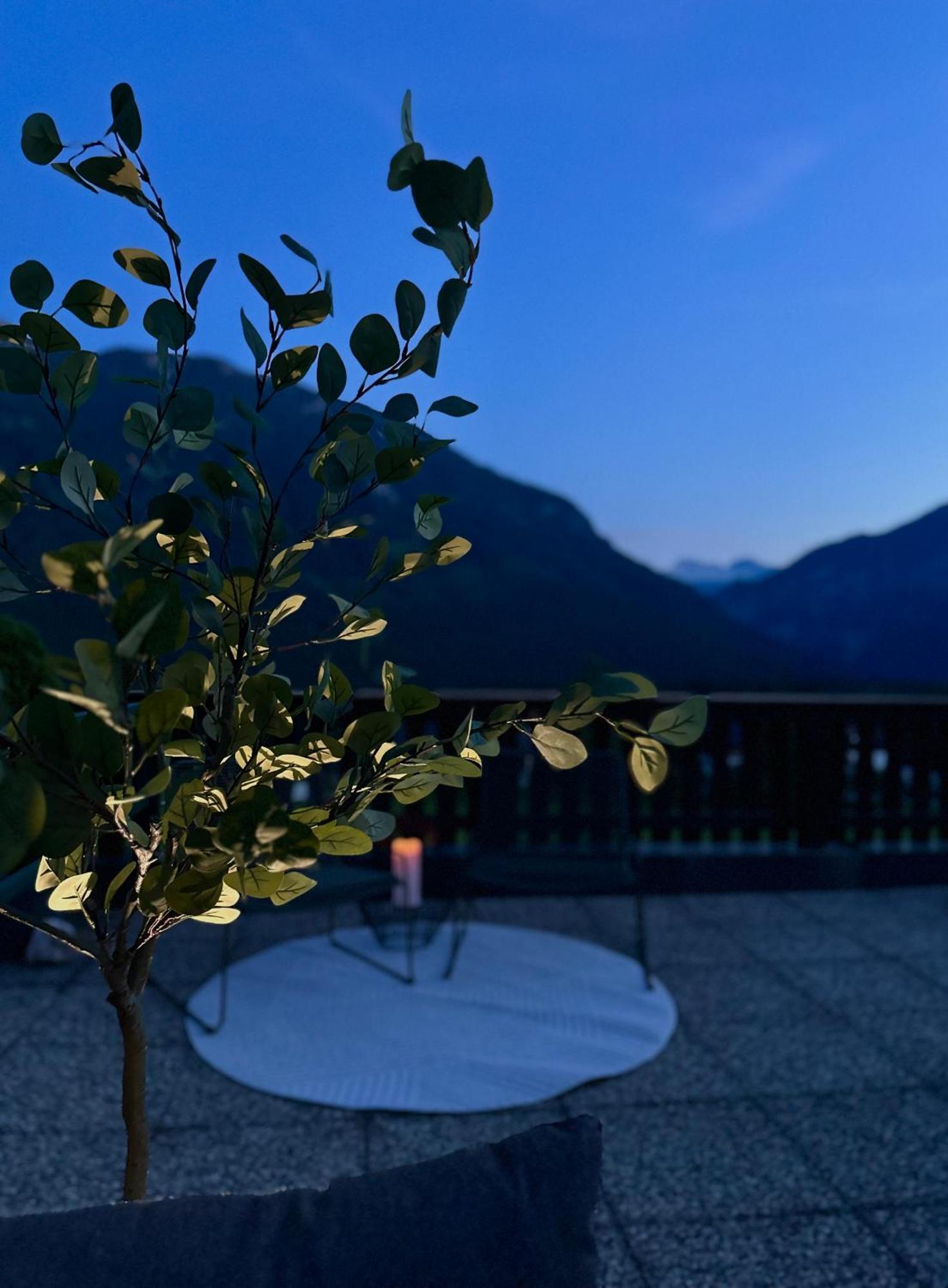 Das Alpenzeit Appartement Mit Just Private Terrasse (Adults Only) บาดเอาส์ซี ภายนอก รูปภาพ