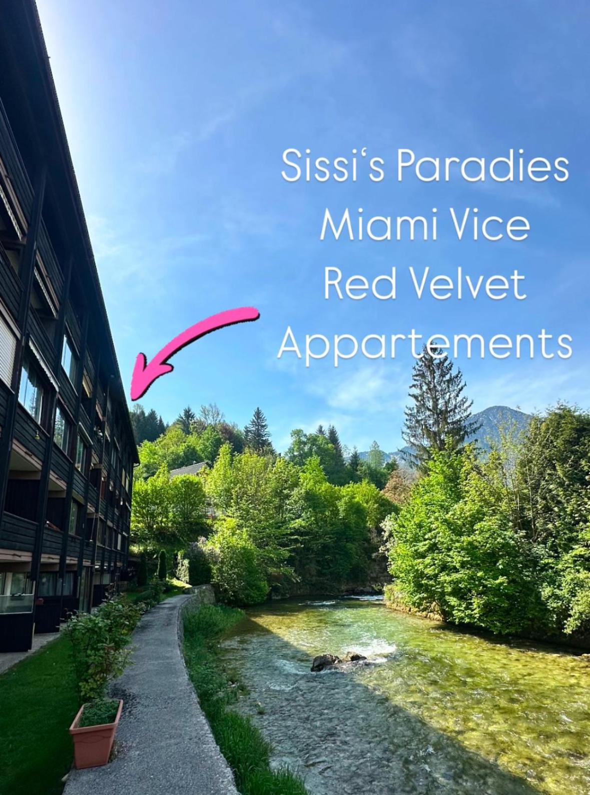 Das Alpenzeit Appartement Mit Just Private Terrasse (Adults Only) บาดเอาส์ซี ภายนอก รูปภาพ