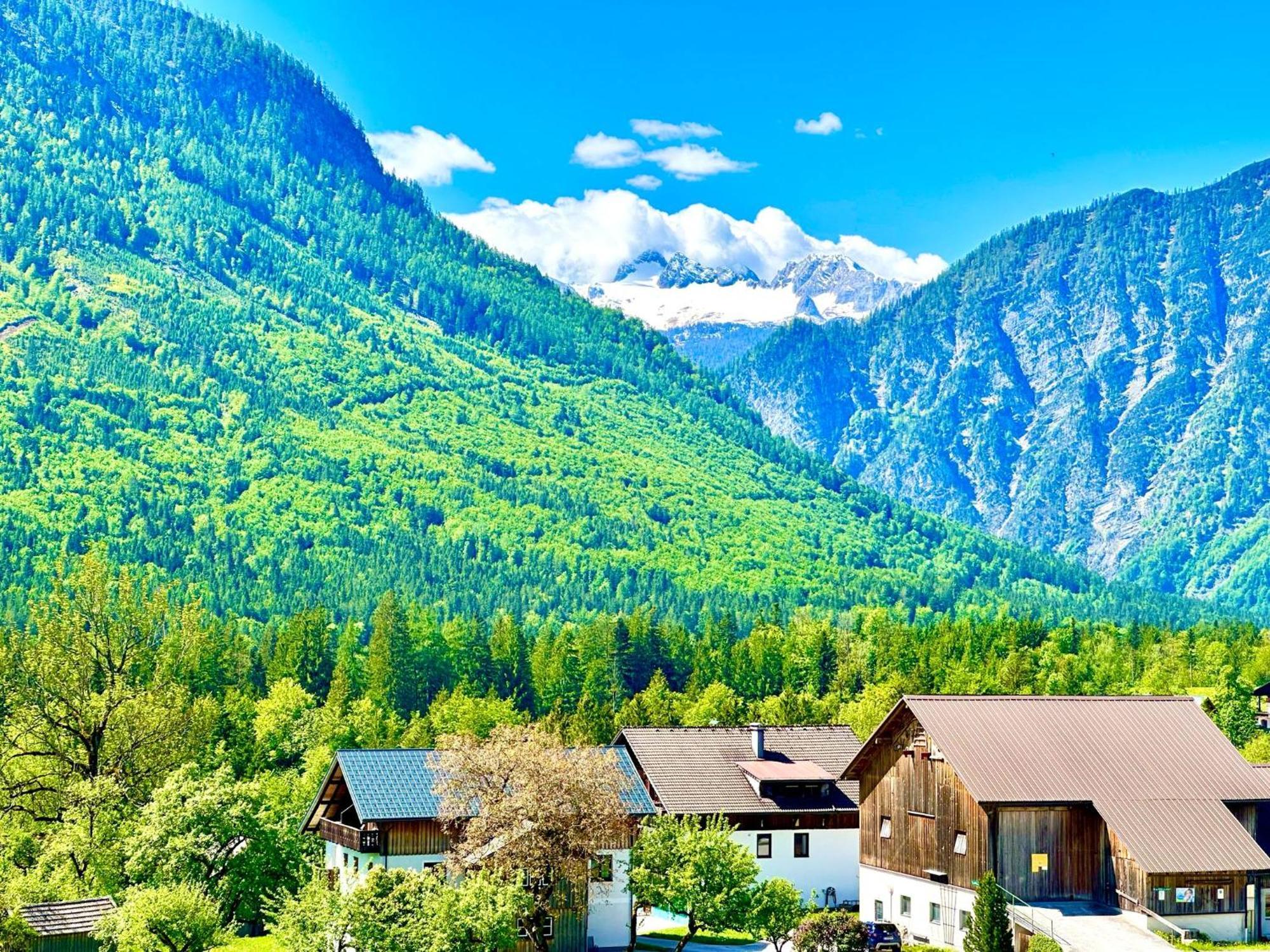Das Alpenzeit Appartement Mit Just Private Terrasse (Adults Only) บาดเอาส์ซี ภายนอก รูปภาพ