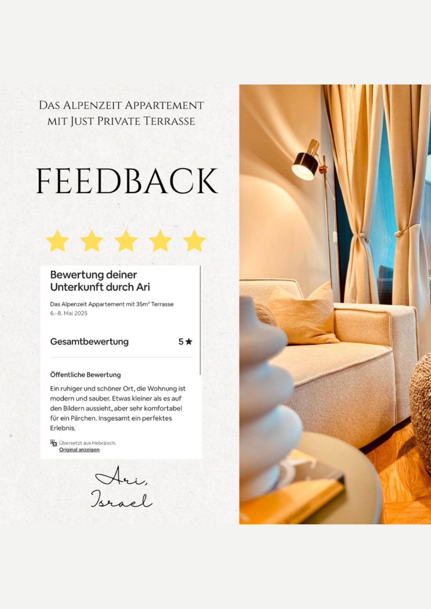 Das Alpenzeit Appartement Mit Just Private Terrasse (Adults Only) บาดเอาส์ซี ภายนอก รูปภาพ